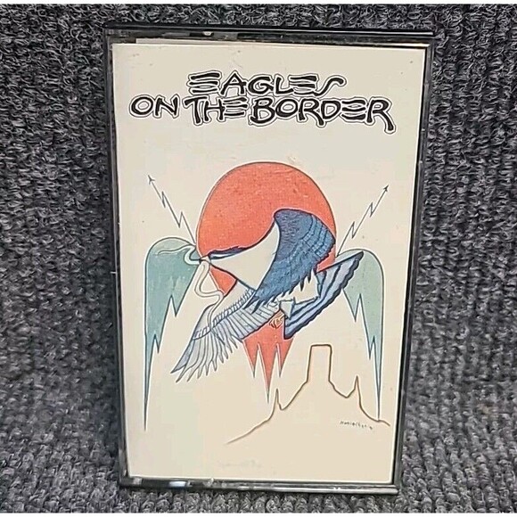 Vintage EAGLES On The Border  Cassette Tape 1974 Asylum Records - Picture 1 of 4